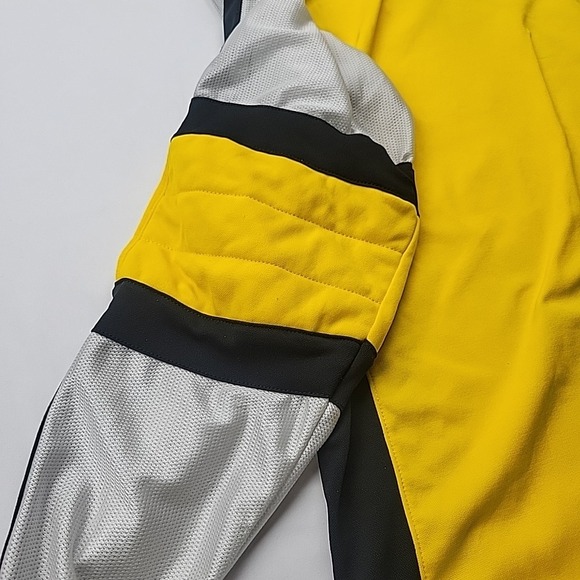 Fox Racing Vintage 90's Y2K Yellow Racing Jersey Men's XL - Picture 10 of 11